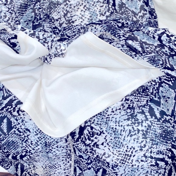 Aqua python print maxi dress size small - Picture 9 of 10